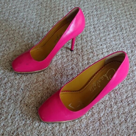 CHARLOTTE OLYMPIA Fuchsia Pumps size 36.5 - Picture 2 of 16